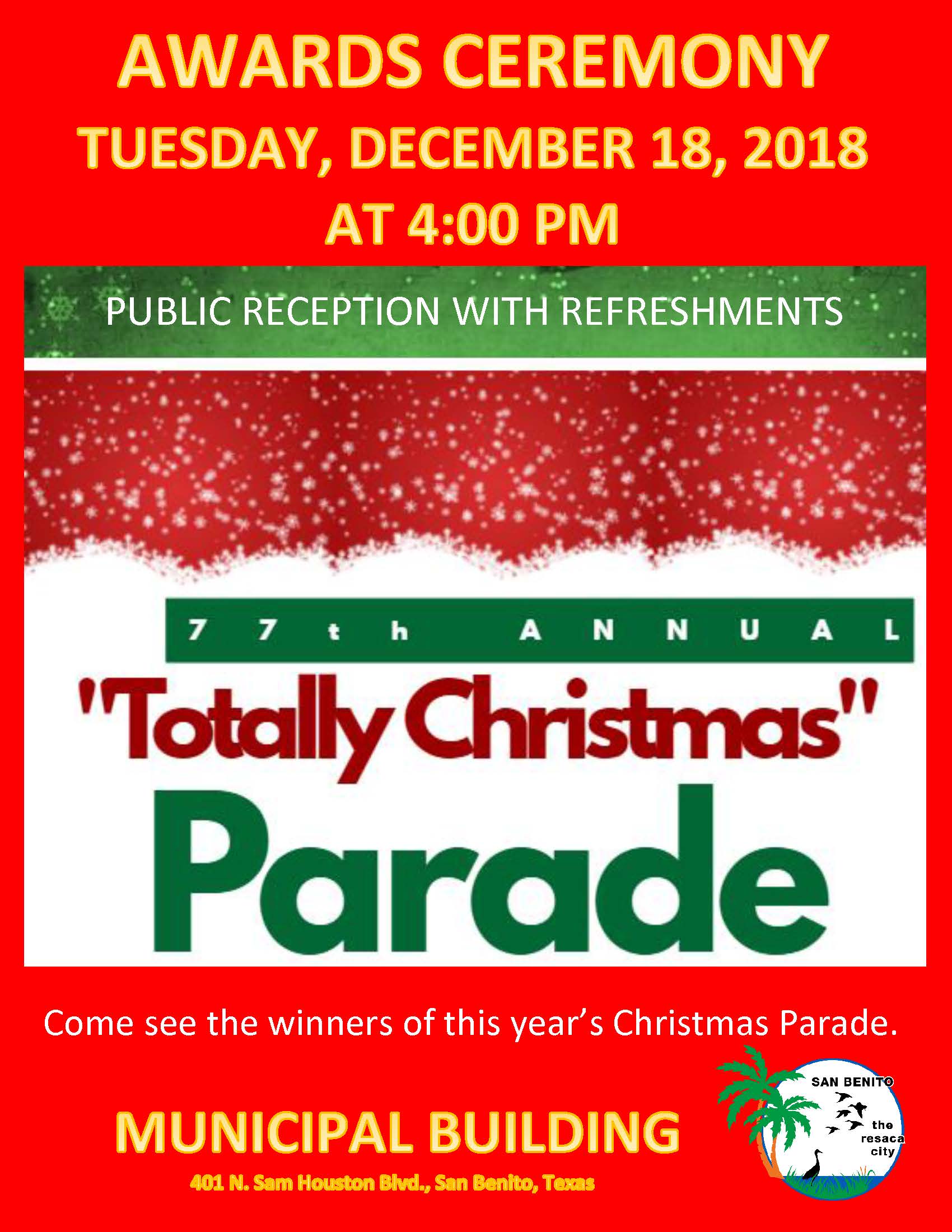 Parade Awards Ceremony