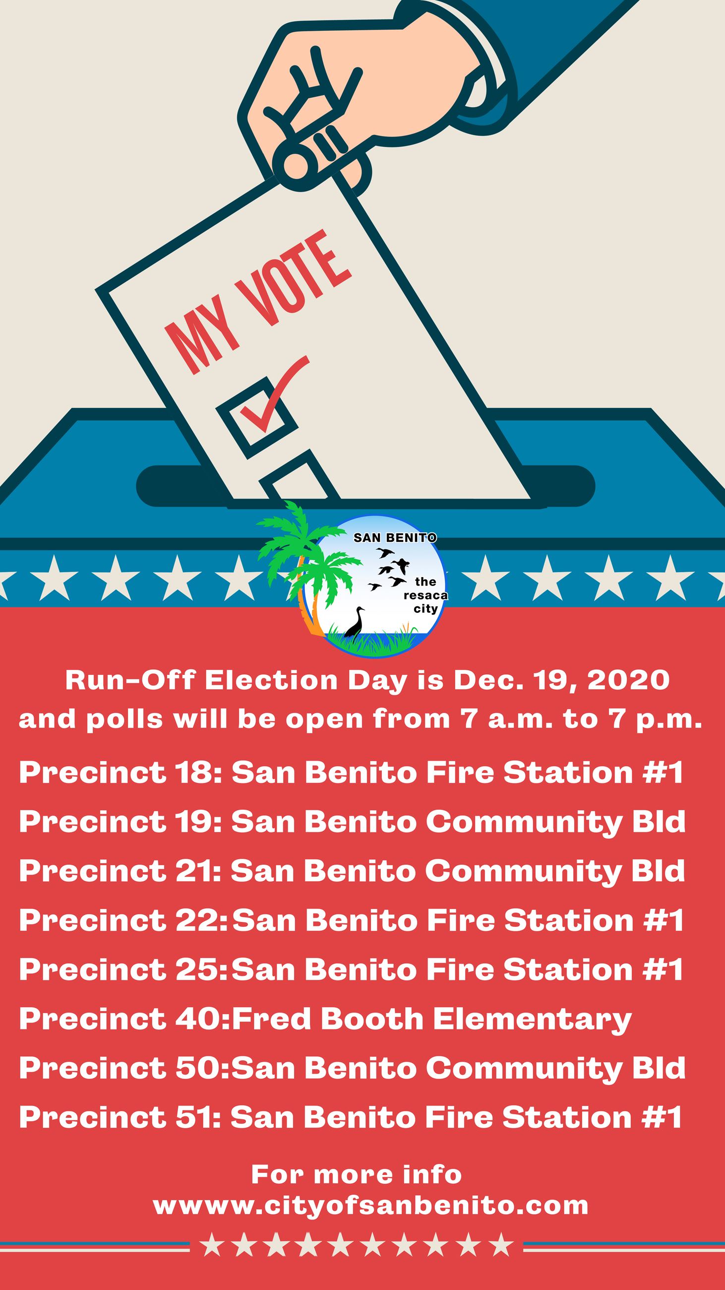 Early Voting Runoff locations