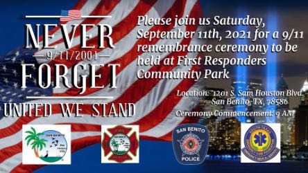 911 ceremony flyer