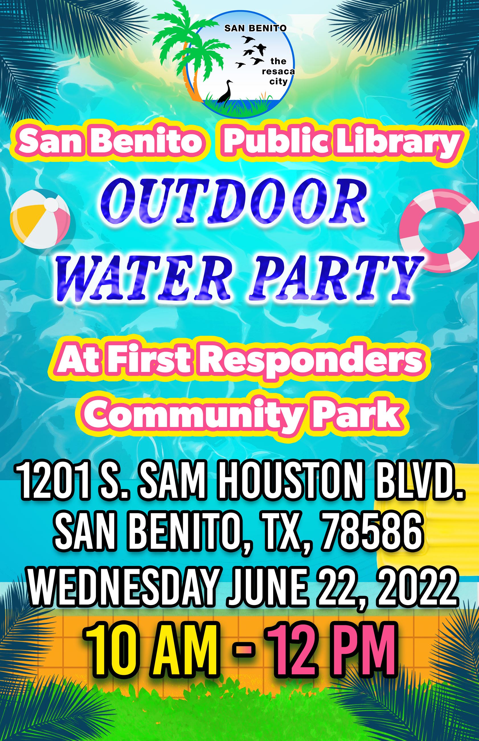 Outdoor Water Party