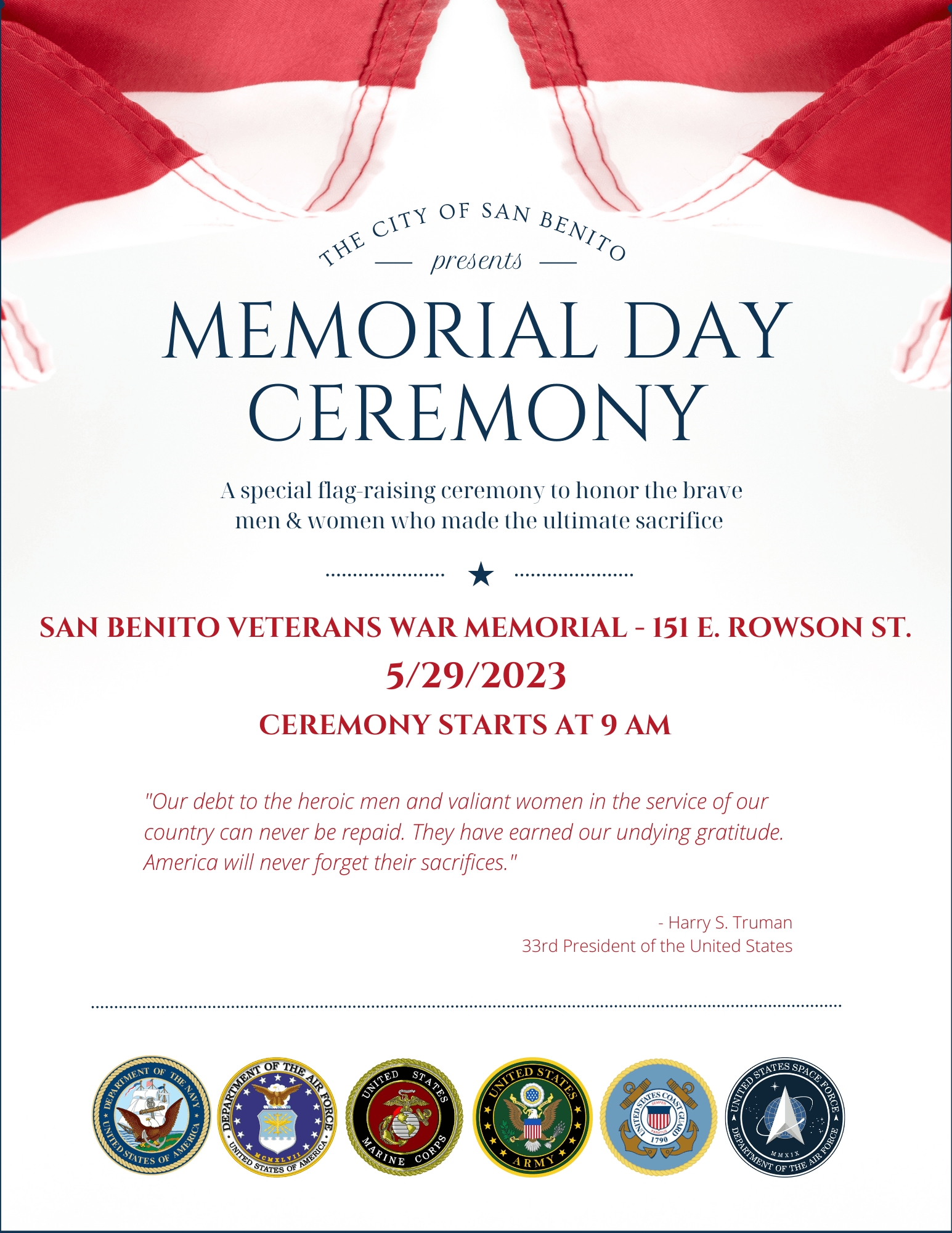 Memorial Day Ceremony 