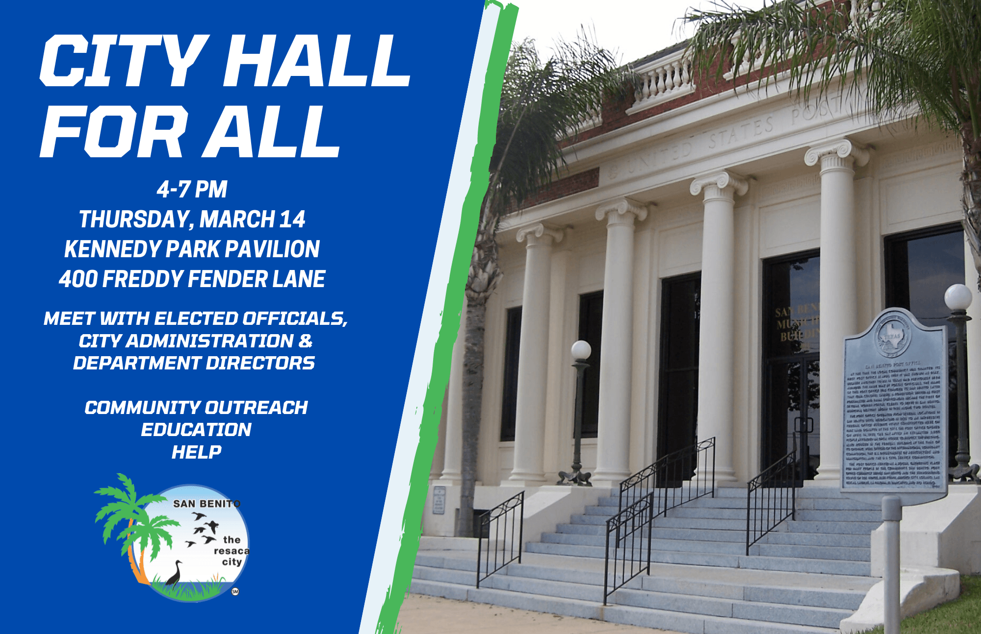 March 14 City Hall for All