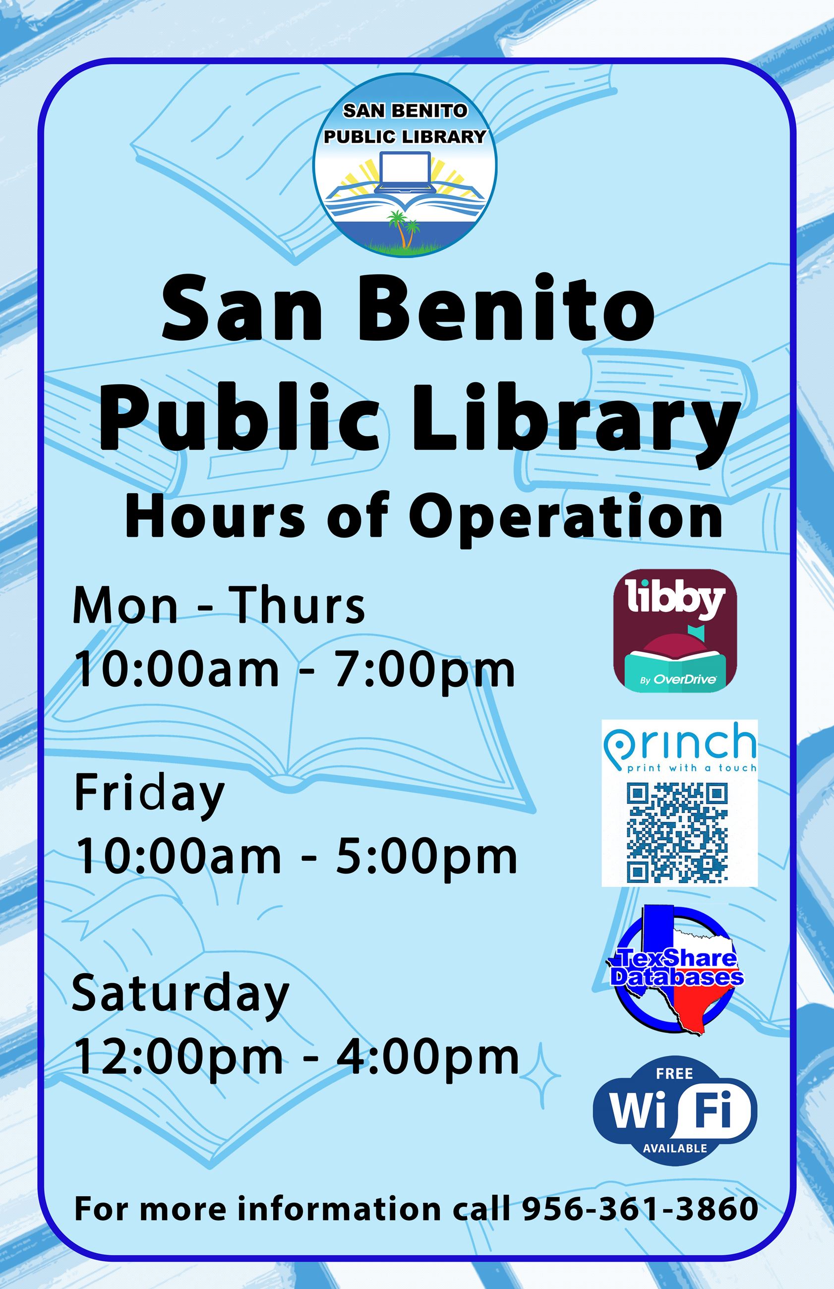 2024 Library Hours Updated