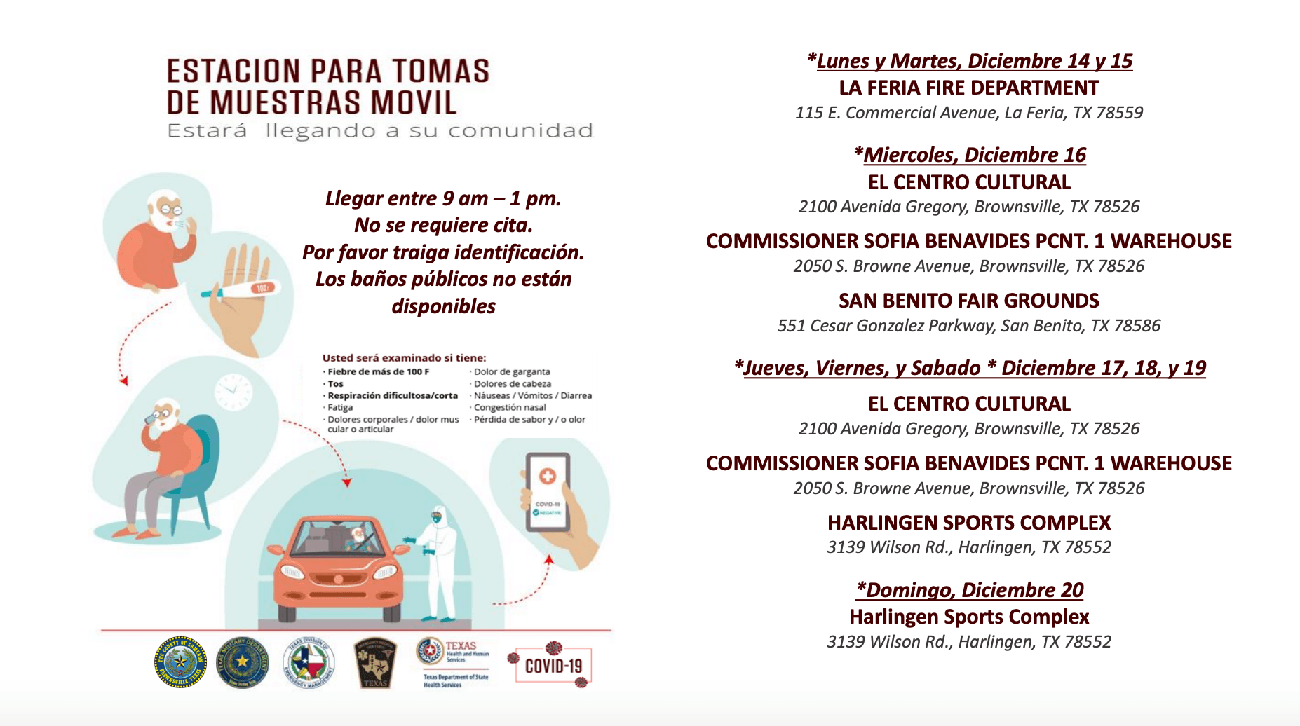 COVID Testing Spanish