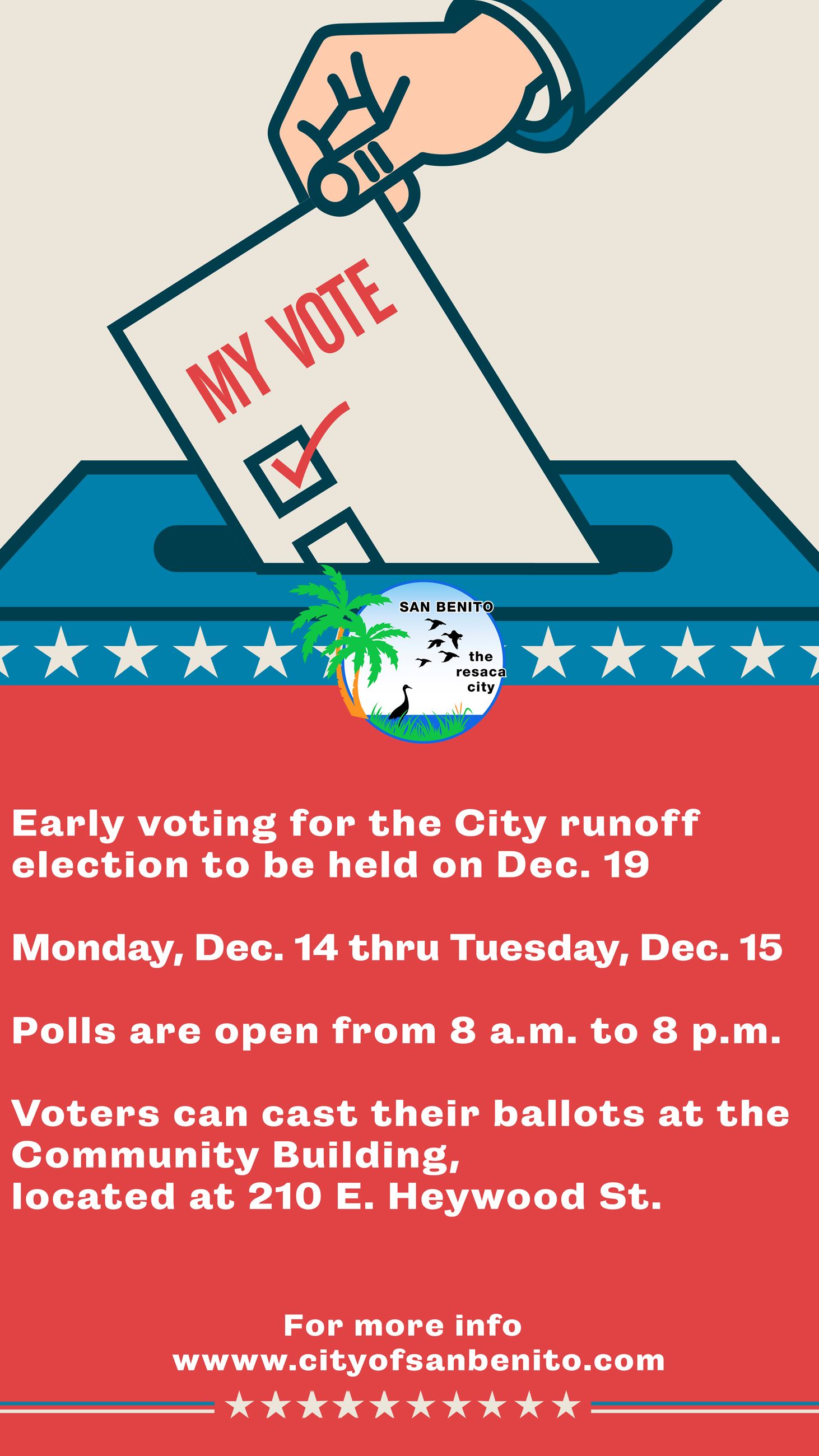 Early Voting Runoff Week 3
