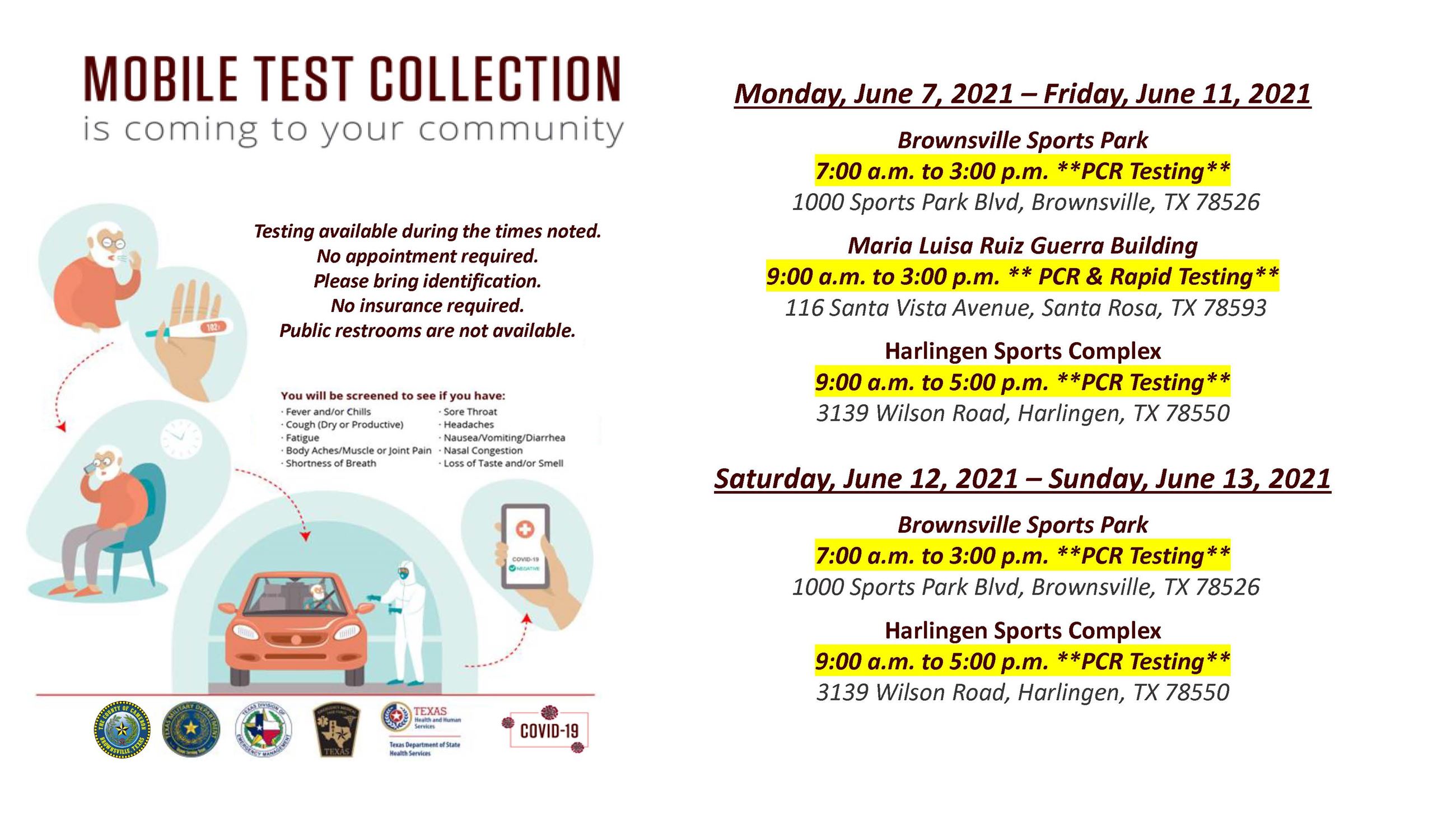 COVID-19 Drive-Thru Testing_June 7- June 13 2021_Page_1