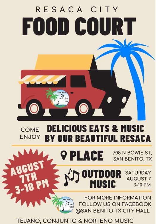 Food truck flyer